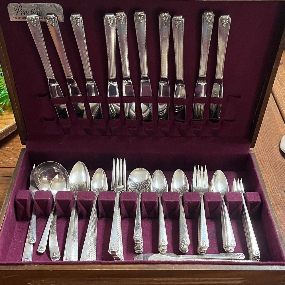 Prestige vintage silverware